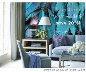 Decor Isabelle wall mural blog image